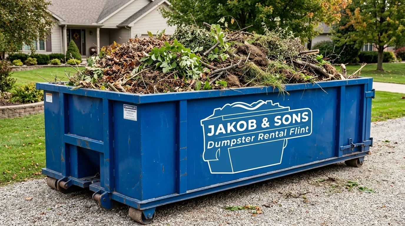 Yard Waste Dumpster Rental Flint